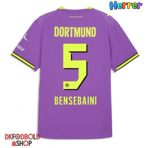 Borussia Dortmund Ramy Bensebaini #5 Tredje trøje 2026-27 Kort ærmer